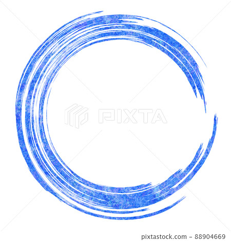 Brush circle blue texture Brush circle blue texture 88904669