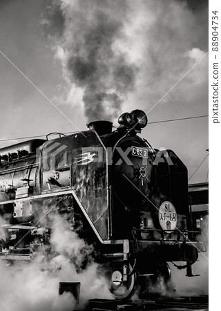 冒煙的蒸汽機車 88904734