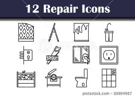 Repair Icon Set 88904987