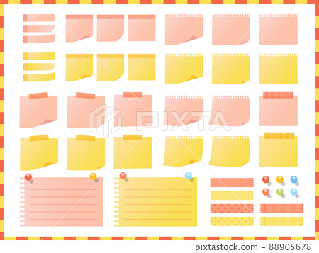 暖色便箋集 88905678