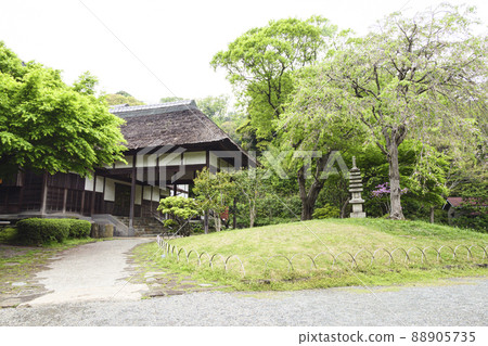 Sankeien, a scenic spot in Honmoku, Naka-ku, Yokohama City, Kanagawa Prefecture, where the fresh green is dazzling 88905735
