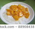 Snowy mango shaved ice 88908438