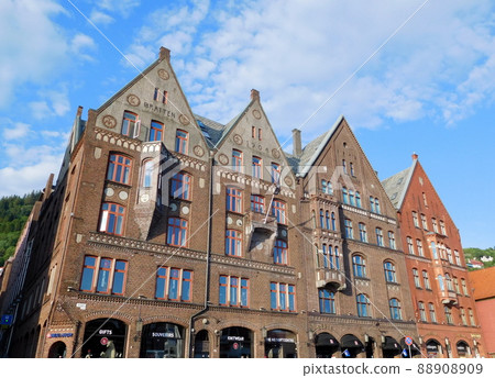 Norway Bergen Bryggen Norway Bergen Bryggen 88908909