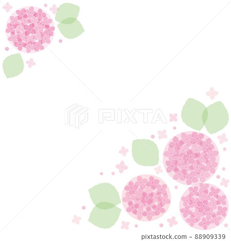 Hydrangea frame Hydrangea frame 88909339