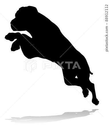 Dog Silhouette Pet Animal 88912112
