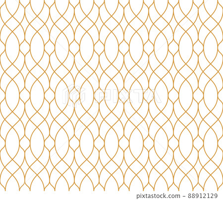 The geometric pattern with wavy lines. Seamless The geometric pattern with wavy lines. Seamless 88912129