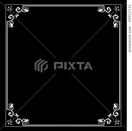 Decorative frame Elegant element for design Decorative frame Elegant element for design 88912131