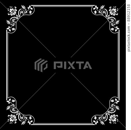 Decorative frame Elegant element for design Decorative frame Elegant element for design 88912158