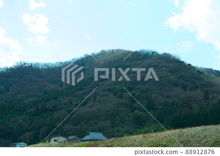 Scenery of Tokukura Shiroyama seen from the east 2 Kita Ward, Okayama City, Okayama Prefecture 88912876