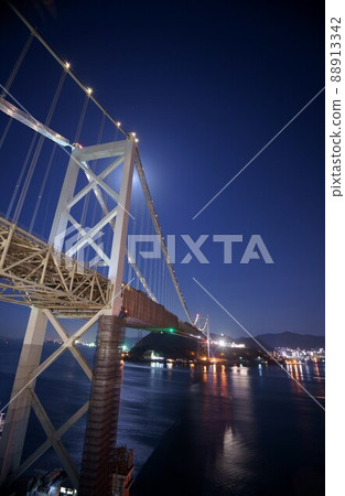 Shimonoseki, Yamaguchi, Tourism, Kanmon Strait, Kanmon Bridge, 88913342