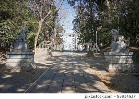 Yabo Tenmangu Shrine (Kunitachi City, Tokyo), the oldest in eastern Japan and considered to be one of the three major Tenjin in the Kanto region 88914637