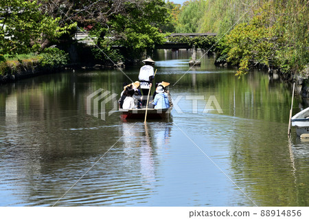 Fukuoka Prefecture Suigo Yanagawa River Boat 88914856