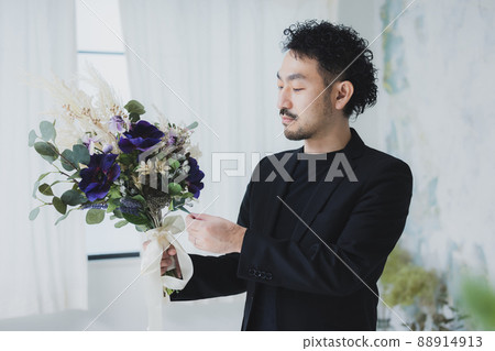 Beard flower artist 88914913