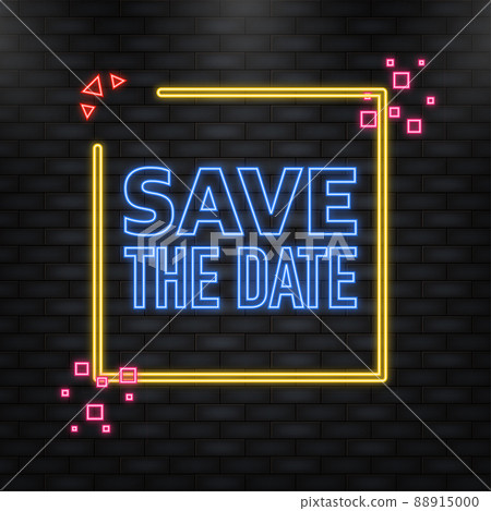 Save the data megaphone blue banner in 3D style on white background. Vector illustration Save the data megaphone blue banner in 3D style on white background. Vector illustration 88915000