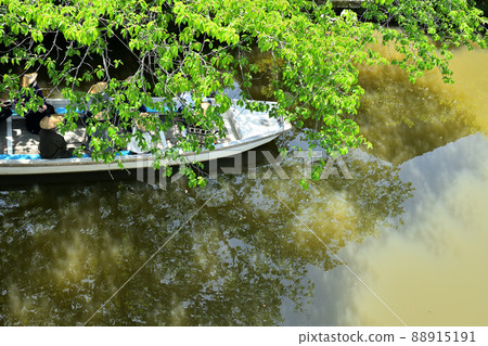 Fukuoka Prefecture Suigo Yanagawa River Boat 88915191