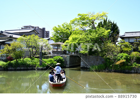 柳川市，有挖掘的風景，柳川城護城河水門 88915730