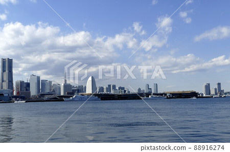 Yokohama Port (Yokohama Port) Tokyo Bay, Kanagawa Prefecture, International Strategic Port, Keihin Port (Hub Port) 88916274