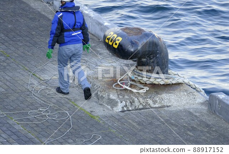 碼頭橫濱港（Yokohamakou）東京灣、神奈川縣、國際戰略港口、京濱港（樞紐港） 88917152