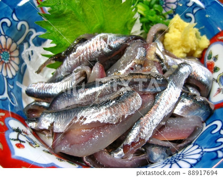 沙丁魚生魚片 沙丁魚生魚片 88917694