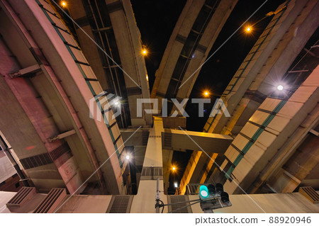 night scape, night scene, night scenery 88920946