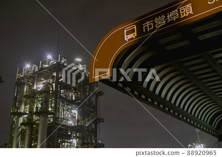 Industrial landscape_ Municipal Wharf Industrial landscape_ Municipal Wharf 88920965