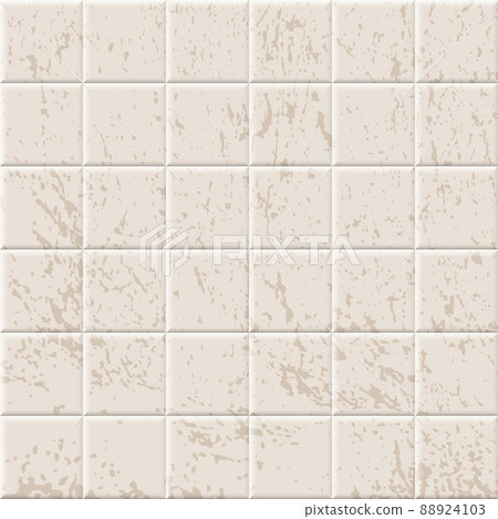 Decorative ceramic tile seamless pattern. Vector background. 88924103