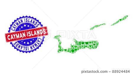 Bicolor Cayman Islands Grunge Rubber Stamp with Winery Composition of Cayman Islands Map Bicolor Cayman Islands Grunge Rubber Stamp with Winery Composition of Cayman Islands Map 88924484