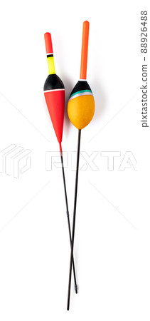 fishing float on a white background fishing float on a white background 88926488