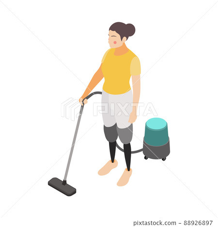 Disabled Woman Illustration 88926897