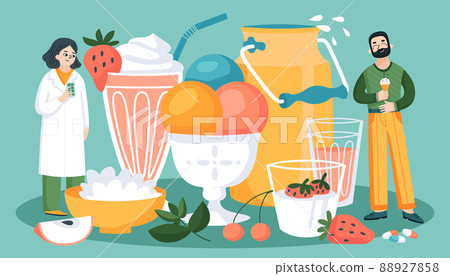 Lactose Intolerant Food Composition 88927858