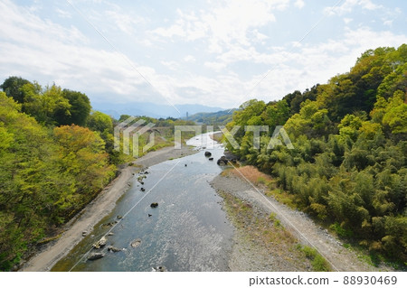 從秩父橋眺望 從秩父橋眺望 88930469