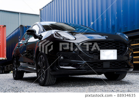 European cars and copy space 88934635