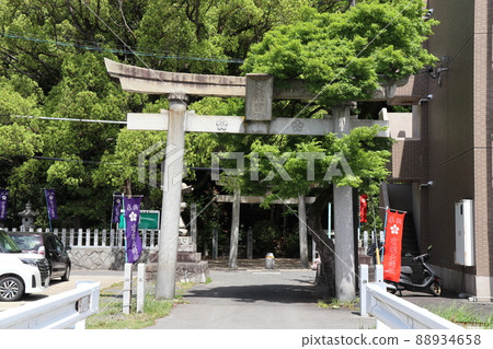 Arimatsu Tenmangu Shrine Arimatsu's old townscape (Nagoya City, Aichi Prefecture) 88934658