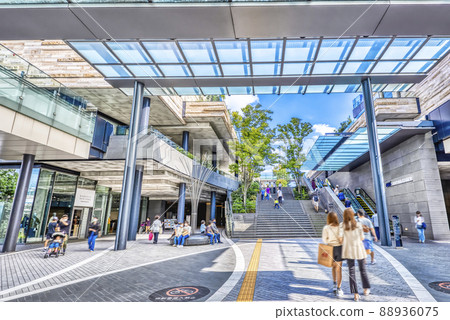 Cityscape of Setagaya, Tokyo Futakotamagawa Station 88936075