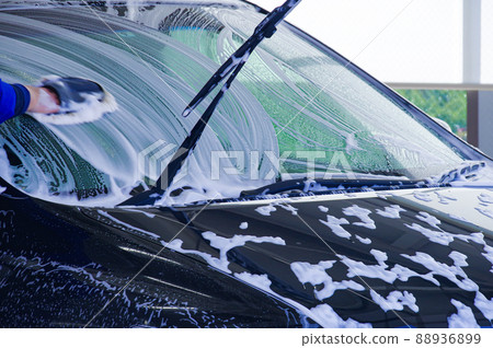 Staff washing cars Staff washing cars 88936899