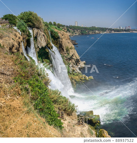 Duden waterfalls in Antalya, Turkey Duden waterfalls in Antalya, Turkey 88937522