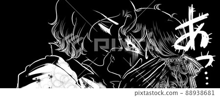 70's shojo manga Disillusioned with the smell of a blonde vertical roll princess who came close to a handsome prince 88938681