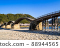 Kintai bridge in spring 88944565