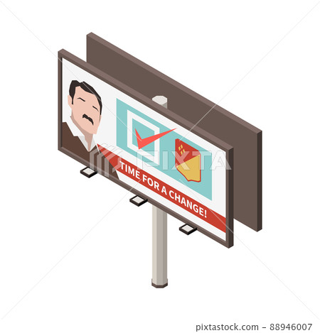 Election Isometric Icon - Stock Illustration [88946007] - PIXTA