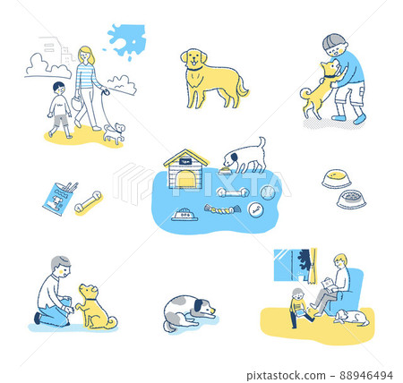 各種寵物的生活場景 88946494