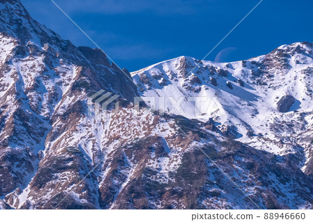 《長野縣》北阿爾卑斯雪山白馬村風景 88946660