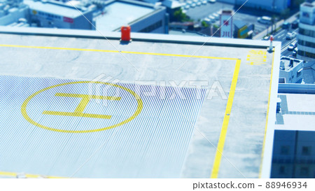 Skyscraper Heliport Sakai City 88946934