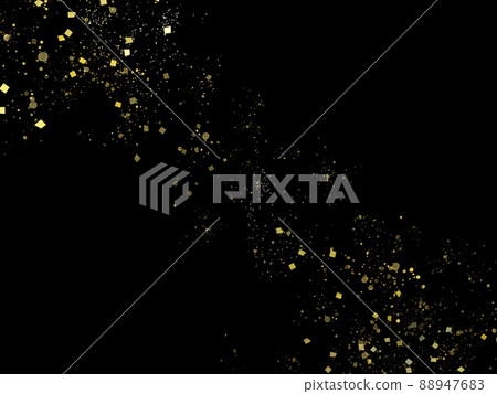 Simple Japanese style background with gold leaf scattered 88947683
