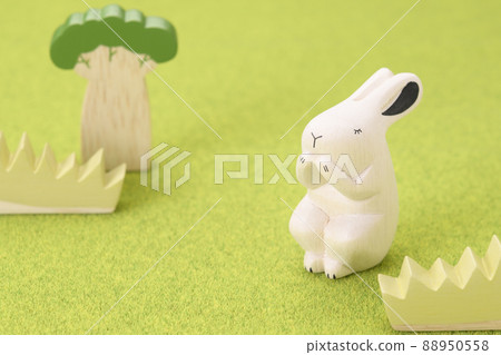 兔年流行又可愛的兔子形象 88950558