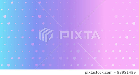 Fantasy unicorn background. Gradient pattern in pastel colors. Multicolored hearts. Vector Fantasy unicorn background. Gradient pattern in pastel colors. Multicolored hearts. Vector 88951489