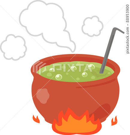 鍋中燉出的綠色液體 88953900