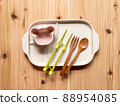 圖片素材｜嬰兒食品輔食筷子餐具套裝兒童 88954085