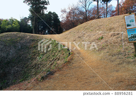 Sugiyama Castle Ruins, Oteguchi Passage [Arashiyama Town, Saitama Prefecture] 88956281