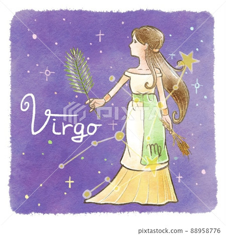 Virgo illustration 88958776