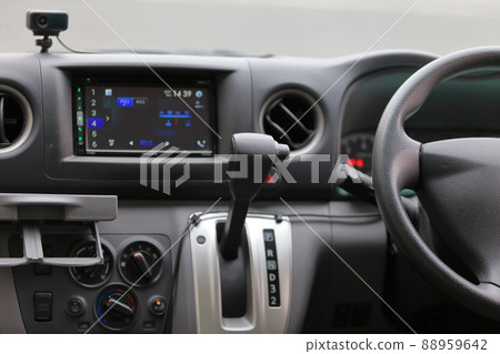 小型貨車駕駛座的圖像 88959642